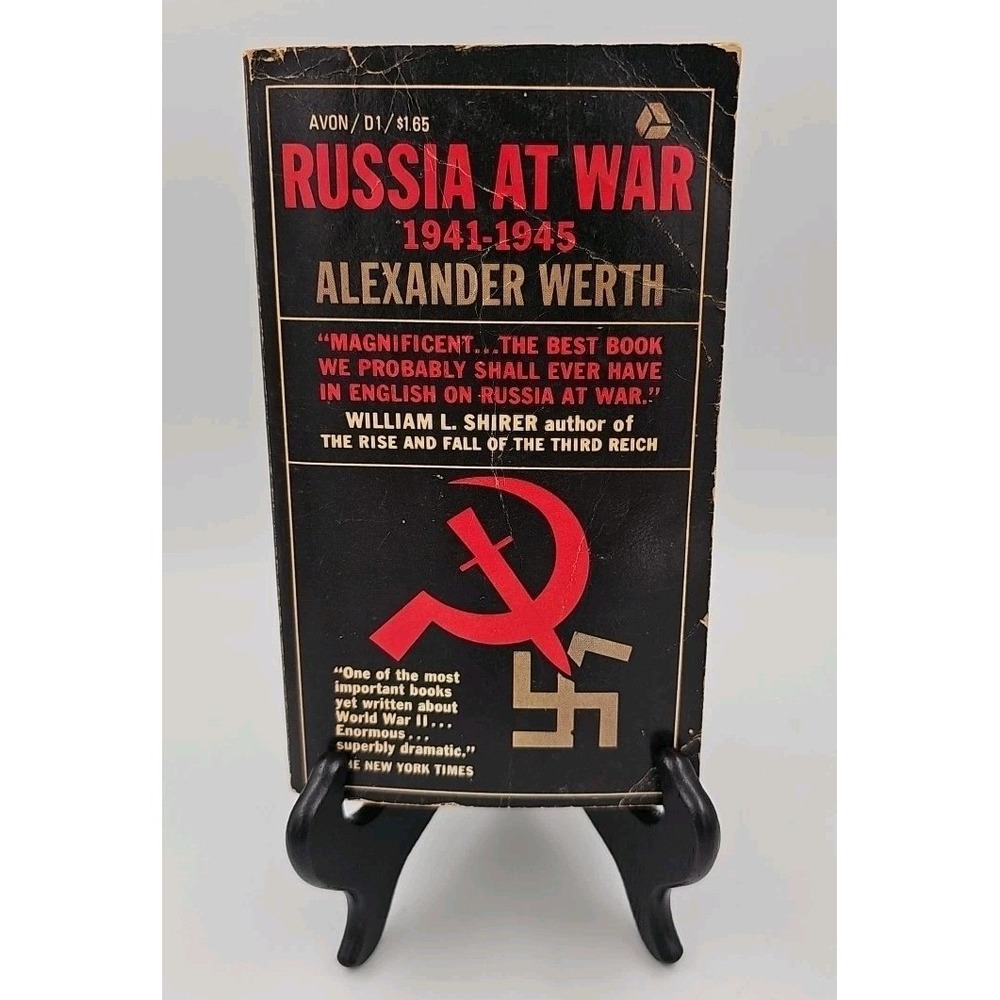 Russia at War 1941-1945, Alexander Werth, Paperback 1964 First Avon Print